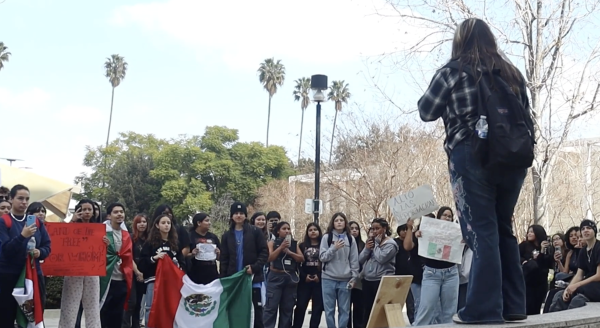 Students walk out demanding awareness, advocacy towards immigration policies